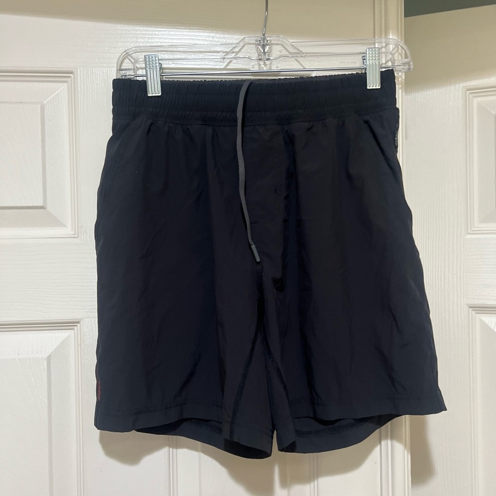 Rhône men’s Size Small‎ S Black athletic shorts. no liner drawstring Breathable